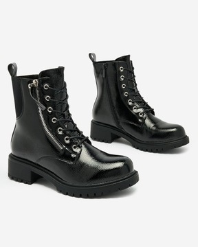 ЧЕРНЫЕ ЖЕНСКИЕ БОТИНКИ GADDAXA 42