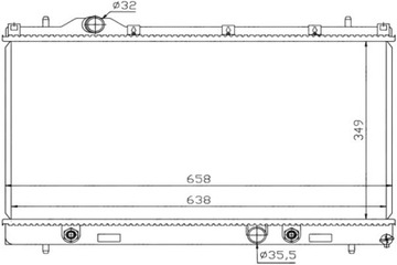 CHLADIČ CHRYSLER NEON 1.6 16V/2.0 16V 99-