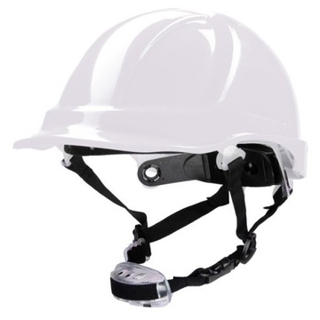 Kask Z POKRĘTŁEM 4 PKT. YS-7 - BIAŁY