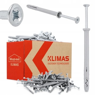 Штифты для быстрого монтажа Wkręt-Met SM08080 8x80 100 шт.