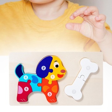 Деревянные головоломки-головоломки Монтессори-игрушки для