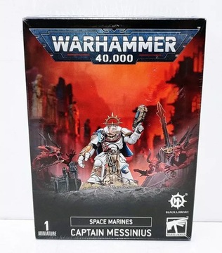 FIGURKA WARHAMMER 40000 CAPTAIN MESSINIUS SPACE MARINES