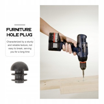 100 шт. Заглушки мебельные 13 мм.