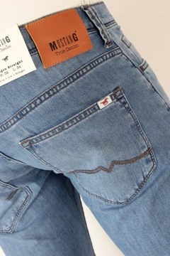 MUSTANG OREGON STRAIGHT REGULAR PROSTE JEANS _ ROZMIARY