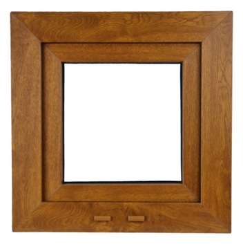 OKNO PCV 45 X 50 / 450 x 500 RU 1 x ZŁOTY DĄB