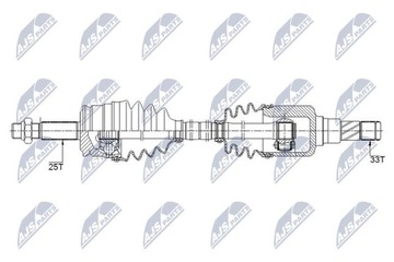 POLOOSA POHONNÁ PRAVÁ SMART FORFOUR 1.1, 1.3 04-06,