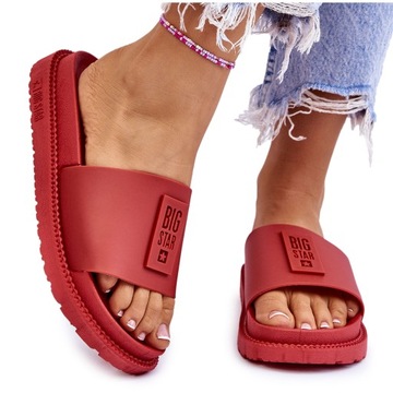 ТАПОЧКИ ЖЕНСКИЕ BIG STAR LL274430 RED 36