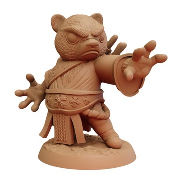 Figurki Dice Head CIBI Panda Wizard RPG