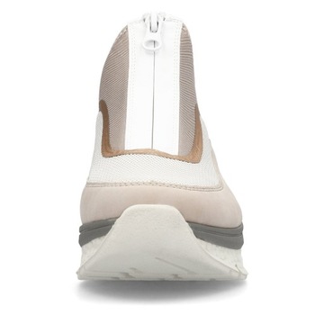 półbuty Rieker damskie Sneakersy na platformie wkładka Memosoft 48053-31