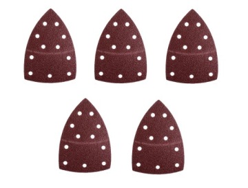 PAPIER ŚCIERNY ŻELAZKO NA RZEP 102x152mm P80 5szt