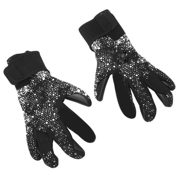 2 шт Футбольные перчатки Черно-белые противоскользящие DH