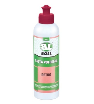 BOLL PASTA POLERSKA DO POLEROWANIA RETRO 250ML ZABYTKI STARE SAMOCHODY