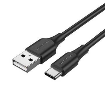 VENTION MOCNY KABEL USB PRZEWÓD USB-A 2.0 USB-C 3A DO ŁADOWARKI TELEFONU 3M