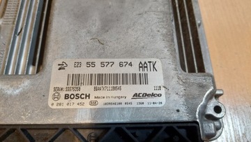 JEDNOTKA MOTORU OPEL INSIGNIA 2.0 CDTI 0281017452 55577674