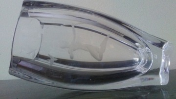 Красивая старая ваза в стиле ар-деко Skruf Швеция