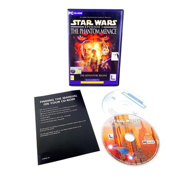 STAR WARS EPISODE 1 I THE PHANTOM MENACE PC POLSKIE WYDANIE PL