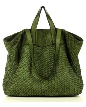 Duża torba SHOPPER torebka SKÓRZANA Marco Mazzini