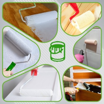 Пенопластовая лопатка MOLTOPREN 110 мм для масляных красок и керамической плитки 2шт