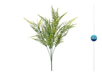 ИСКУССТВЕННЫЙ ПАПОРОТНИК ВЕТКА ПАПОРОТНИКА 44см СПАРЖА ЗЕЛЕНЫЕ ЛИСТЬЯ ПАПОРОТНИКА