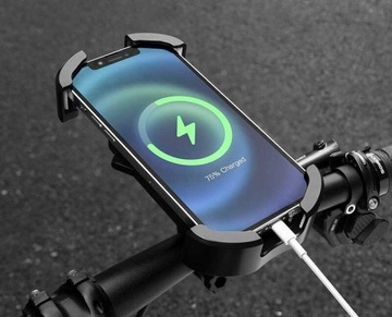 ДЕРЖАТЕЛЬ ДЛЯ ТЕЛЕФОНА ROCKBROS, КРЕПЛЕННЫЙ НА РУЛЕ