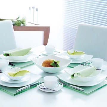 Talerz głęboki biały 20 cm QUADRATO LUMINARC