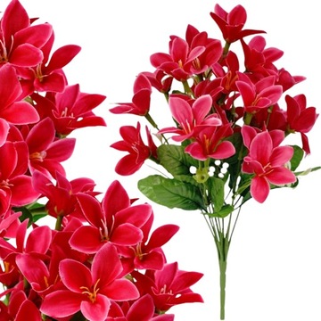 WIOSENNY BUKIET SZTUCZNYCH KWIATÓW JAŚMIN OZDOBNY DEKORACJA DO WAZONU