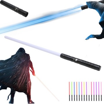 METALOWY STOJAK NA MIECZ ŚWIETLNY RGB Z 14 KOLORAMI
