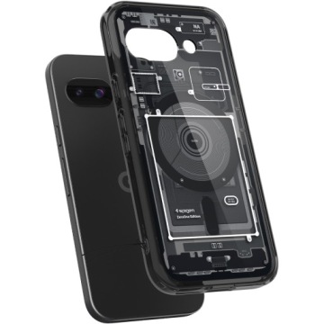 Pouzdro Spigen pro Pixel 9a, zadní kryt pro MagSafe, lehké hybridní pevné pouzdro