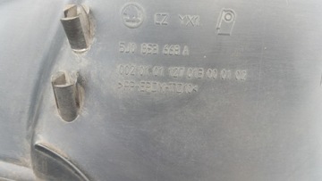 MASKA MŘÍŽKA CHLADIČŮ SKODA FABIA II ROOMSTER 5J0853668A