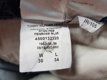 TOMMY HILFIGER - RYAN W30L34 pas 81 cm SUPER