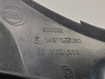 DRŽÁKY NÁRAZNÍKU LEVÝ PŘEDNÍ LANCIA PHEDRA 02-