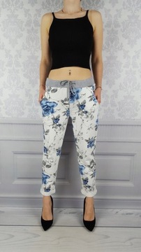 КОМФОРТНО - БРЮКИ - СПОТЫ - ЦВЕТЫ - Большие размеры - Размер