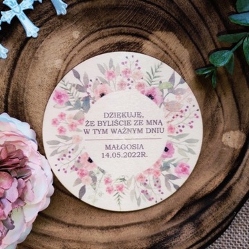 Магнит благодарности, подарок для гостей, УФ печать, Первое причастие, набор 10 шт.