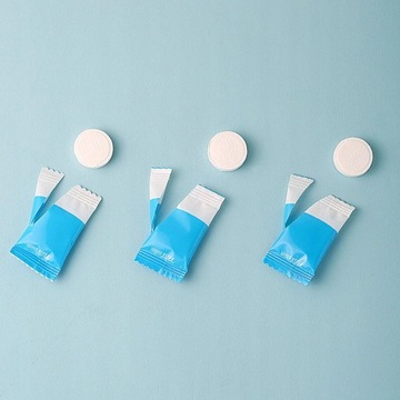 50 одноразовых прессованных таблеток для