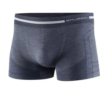 TURYSTYCZNE ODDYCHAJĄCE BOKSERKI Z WEŁY MERINO 2XL