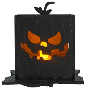 DOMEK DYNIA HALLOWEEN CZARNY OZDOBA