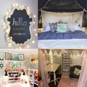 САДОВАЯ ГИРЛЯНДИЯ СВЕТОДИОДНЫЕ ШАРОВЫЕ ЛАМПЫ 15М НАРУЖНЫЕ/ИНТЕРЬЕРНЫЕ