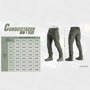 Тактические брюки M-Tac Conquistador Gen.I Flex AO