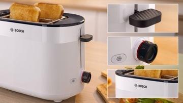 Набор Bosch MyMoment Эспрессо-машина TKA2M111 + чайник TWK2M161 + тостер TAT2M121