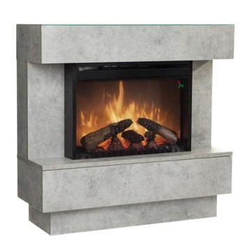 AVALONE БЕТОННЫЙ СВЕТОДИОДНЫЙ ЭЛЕКТРИЧЕСКИЙ КАМИН OPTIFLAME