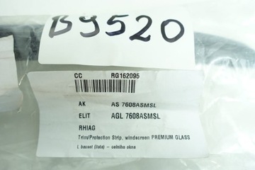 GLAVISTA 800969 LIŠTA ZDOBENÁ / OCHRANA SKLO (OKNO) ČELNÍ