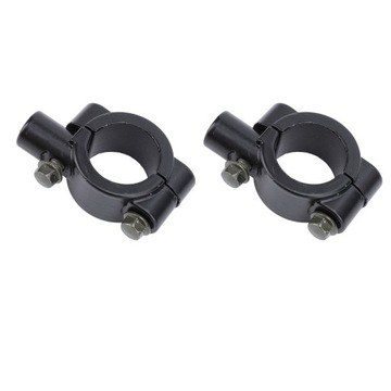 2 szt. 25mm kierownica motocykla uchwyt do mocowania lusterka zacisk ZX