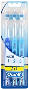 ORAL-B SZCZOTECZKA DO ZĘBÓW ZESTAW 3 SZTUKI ORAL B
