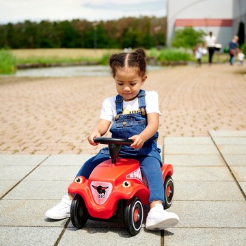 RIDE ON PUSH BABY CAR СИГНАЛ BOBBY CAR CLASSIC RED BIG