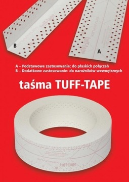 Strait-flex taśma do płyt GK (czerwona) 