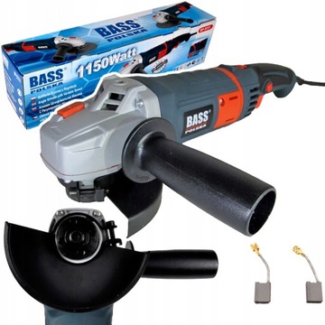 SZLIFIERKA KĄTOWA DIAX Z REGULACJĄ OBROTÓW 125MM 1150W BASS POLSKA