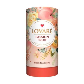 LOVARE MIESZANKA HERBAT PASSION FRUIT 80G TUBA