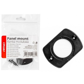 RAMKA OBUDOWA GNIAZDA ZAPALNICZKI ŁADOWARKI USB x1 02862-AMIO