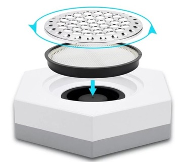 6W1 Сильный пылесборник для ногтей, маникюр, 80 Вт