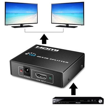 Разветвитель HDMI 1x2 4K*2K 3D FullHD Splitter